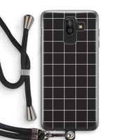 Rooster 2: Samsung Galaxy J8 (2018) Transparant Hoesje met koord