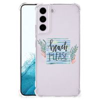 Samsung Galaxy S22 Stevig Bumper Hoesje Boho Beach