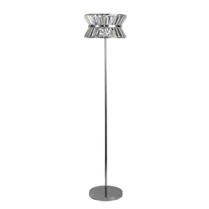 Searchlight Vloerlamp Uptown chroom EU59411-3CC