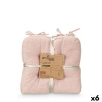 Kussenset Gift Decor Roze 40 x 40 x 7 cm 2 Onderdelen (6 Stuks)