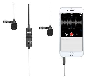 BOYA BY-M1DM microfoon Zwart Microfoon voor interviews