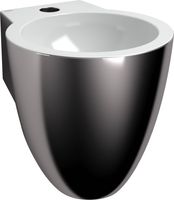 Clou Flush 6 fontein zonder kraangat 27x31,5x28cm Platina/wit Keramiek