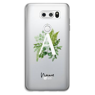 Green Brush: LG V30 Transparant Hoesje