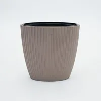 Vita bloempot Mika ovaal 60 taupe