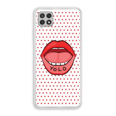 Yolo Denise: Samsung Galaxy A22 4G Transparant Hoesje