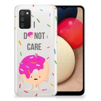 Samsung Galaxy A02s | Siliconen Case | Donut Roze