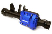 Integy Billet Machined Front Axle Housing for Traxxas TRX-4 Scale & Trail Crawler (C28001BLUE)