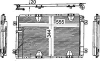 Condensor, airconditioning AC713000S
