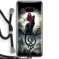 Moonlight Companions: HTC U12+ Transparant Hoesje met koord