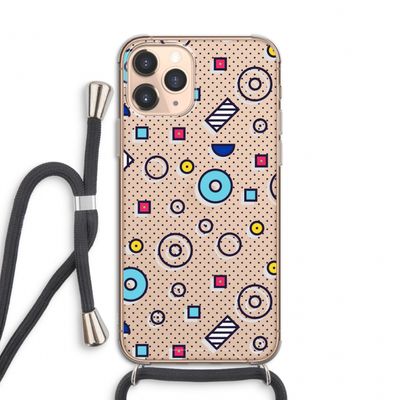 8-bit N°9: iPhone 11 Pro Transparant Hoesje met koord