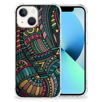 iPhone 13 Doorzichtige Silicone Hoesje Aztec