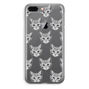 Kitten: iPhone 8 Plus Transparant Hoesje