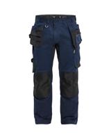 Blåkläder 1750 werkbroek 2-weg stretch - blauw maat 52 Blåkläder 1750 werkbroek 2-weg stretch - blauw maat 52