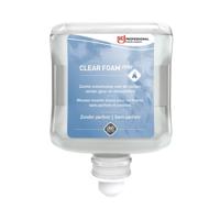 Handzeep scj clear foam pure parfumvrij 1l | 6 stuks