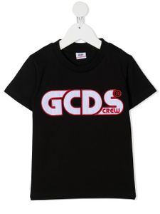 Gcds Kids t-shirt à logo brodé - Noir