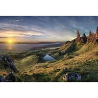 Fotobehang - The Old Man of Storr 384x260cm - Vliesbehang - thumbnail