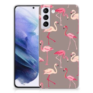 Samsung Galaxy S21 Plus TPU Hoesje Flamingo