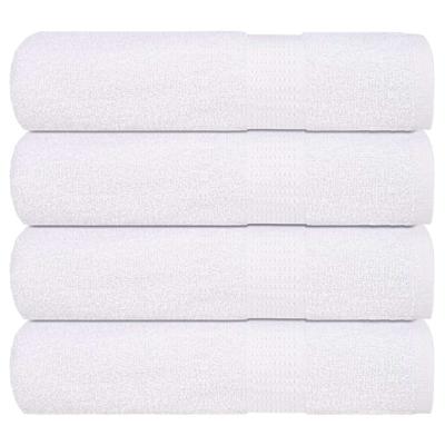 VidaXL Handdoeken 4 st 50x100 cm 360 g/m² 100% katoen wit