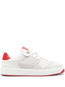 Balmain baskets B-Court Flip en cuir - Blanc