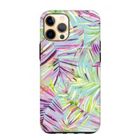 Tropical Palms Blue: iPhone 12 Pro Max Tough Case