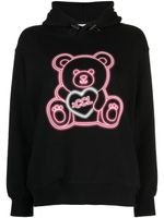 CHOCOOLATE hoodie à imprimé Teddy Bear - Noir