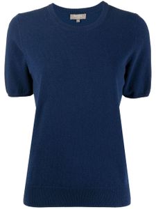 N.Peal t-shirt en cachemire - Bleu