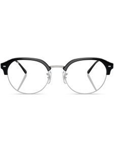 Ray-Ban lunettes de vue RB7229 à monture ronde - Noir