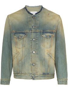 Maison Margiela veste en jean à bords francs - Tons neutres