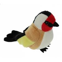 Cornelissen Putter vogel knuffel - pluche - zacht -12 cm - vogels