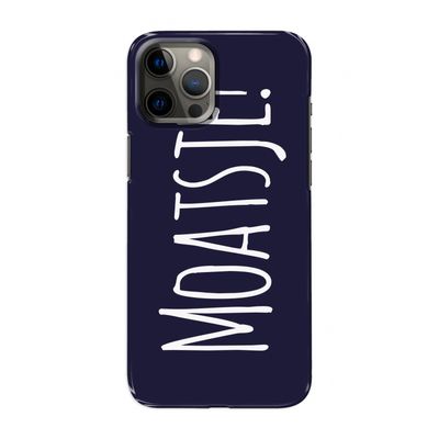 Moatsje!: Volledig geprint iPhone 12 Pro Max Hoesje