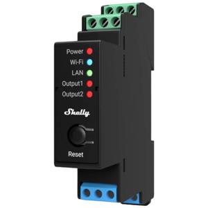 Shelly 2Pro PM Schakelactor Bluetooth, WiFi Shelly