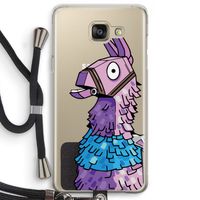 Lama: Samsung Galaxy A5 (2016) Transparant Hoesje met koord
