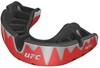 Opro 791001 UFC Platinum Elite Fit Mouthguard - Red-Silver-Black - SR