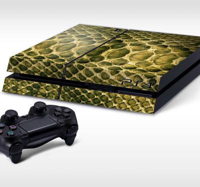 Sticker PlayStation 4 reptiel
