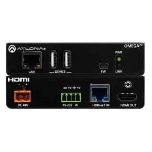 Atlona AT-OME-EX-RX HDBaseT Receiver voor HDMI met USB