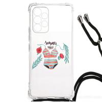 Samsung Galaxy A53 Stevig | Bumper Hoesje | Boho Summer