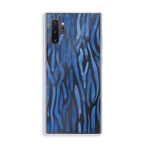 Blauwe nerven: Samsung Galaxy Note 10 Plus Transparant Hoesje