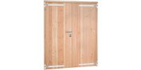 Douglas dubbele dichte deur 168x201cm Douglas dubbele dichte deur 168x201cm