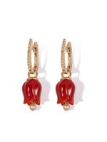 Annoushka boucles d'oreilles en or 18ct ornées de perles et de diamants