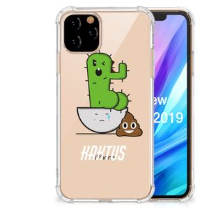 Apple iPhone 11 Pro Stevig Bumper Hoesje Cactus Poo