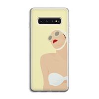 Summer: Samsung Galaxy S10 4G Transparant Hoesje