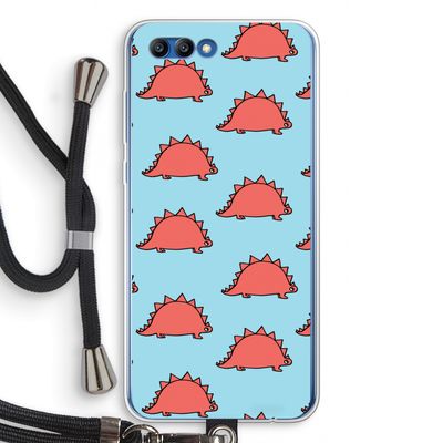 Dinosawrr: Honor 10 Transparant Hoesje met koord