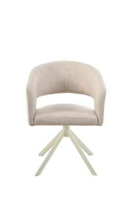 Eetkamerstoel Tokyo 360 Draai | Tyler Cream