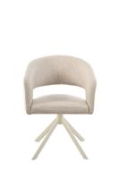 Eetkamerstoel Tokyo 360 Draai | Tyler Cream