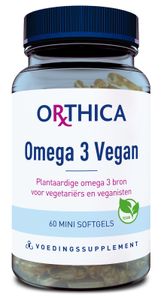 Orthica Omega-3 Vegan Softgels