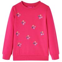 VidaXL Kindertrui 116 felroze