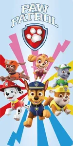 Paw Patrol strandlaken Blitz 70 x 140 cm