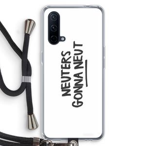 Neuters: OnePlus Nord CE 5G Transparant Hoesje met koord