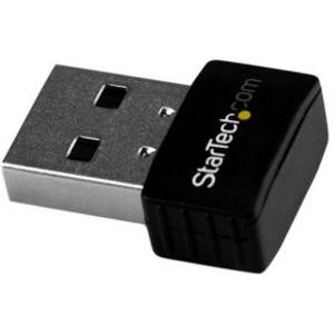 StarTech.com USB Wi-Fi adapter AC600 Dual-Band Nano adapter draadloos