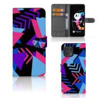 Motorola Edge 20 Lite | Book Case | Funky Triangle